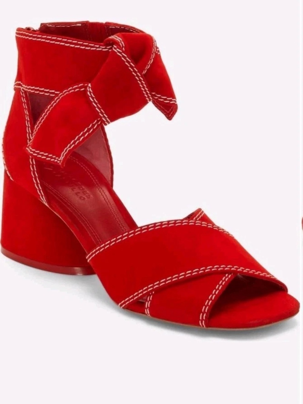 Mercedes Castillo Ashli Red Suede Heels -38